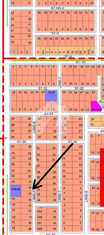 1 kanal plot for sale In DHA phase 2 Islambad secter F