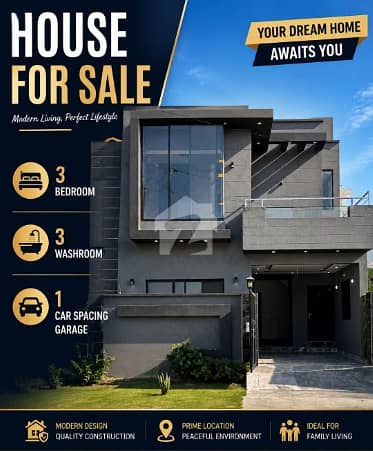 5 Marla Luxury House For Sale | Khayaban E Amin