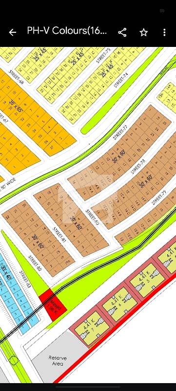 Sector F Corner Plot street 77 Plot available for sale