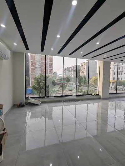5 Marla Brand New Corner Plaza 1st Floor Available For Rent Near Grand Mosque Serious Client