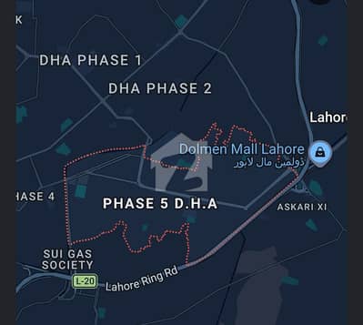 Kanal Prime Location Plot for Sale in DHA Phase 5 M Block | Excellent Investment Opportunity