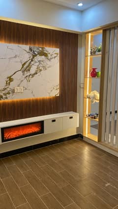 Modern 2 Bed DD Flat For Sale 1200 Sq. Ft. , American Kitchen, North Nazimabad