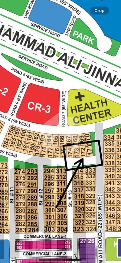 ڈی ایچ اے ڈیفینس ملتان میں 3 کنال رہائشی پلاٹ 3.4 کروڑ میں برائے فروخت۔