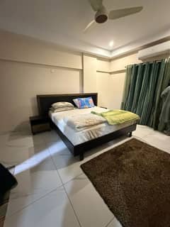 3 BED DD FLAT AVAILABLE FOR RENT AT PRIME LOCATION OF BAHADURABAD SHAHED E MILAT ROAD