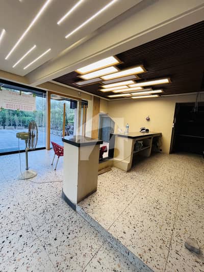 F-10 Markaz Corner Main Double Road Shop Available With Footfall for Available In Beautiful Location