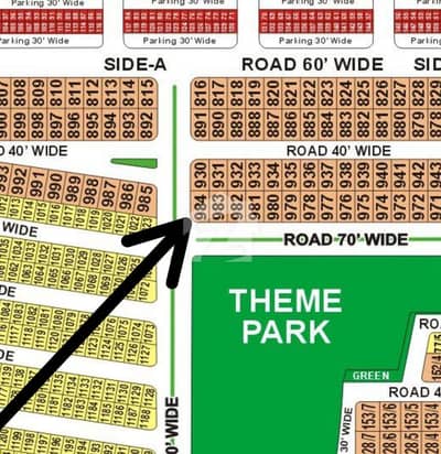 Citi Housing Phase 3 Block FF Corner Plot Near School,Commercial market and Mousqe
