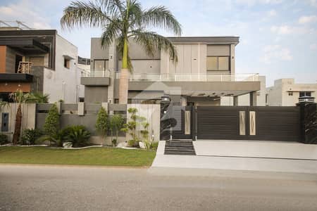 One Kanal Brand New Luxury Ultra-Modern Design Most Beautiful Bungalow 2 Servant Quarter In Basement For Rent At Prime Location Of DHA Lahore Near To Park Masjid & Commercial Market.