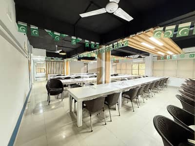 REX Marketing!5500 Sq. Ft Fully Furnished Ground Floor Office G-10 Markaz