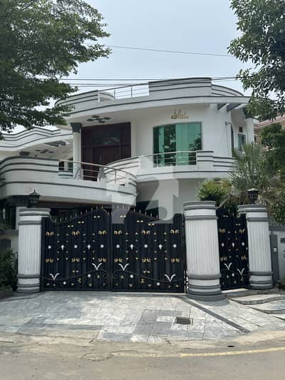21 Marla Corner House Available For Sale In D-2 Block Johar Town Lahore.