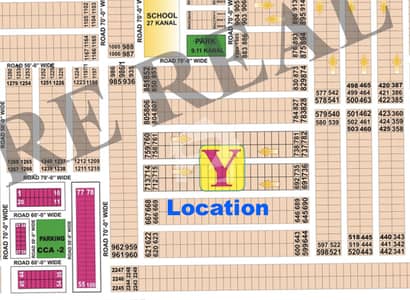 1 Kanal Plot For Sale DHA Phase 7 Block Y