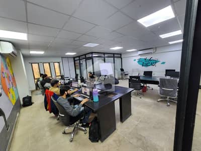 1022 Sq Ft Office Is Available In Well Maintained Building At Main Shahra E Faisal 24/7 Building
