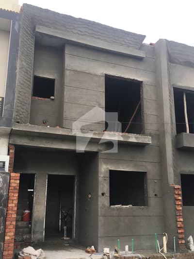 3 Marla Grey Structure Modern Design House For Sale