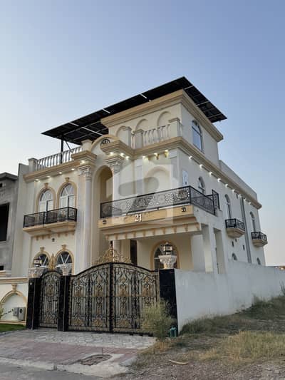 10 Marla triple story Spanish fully Deisgner house Islamabad with swimming pool and solar