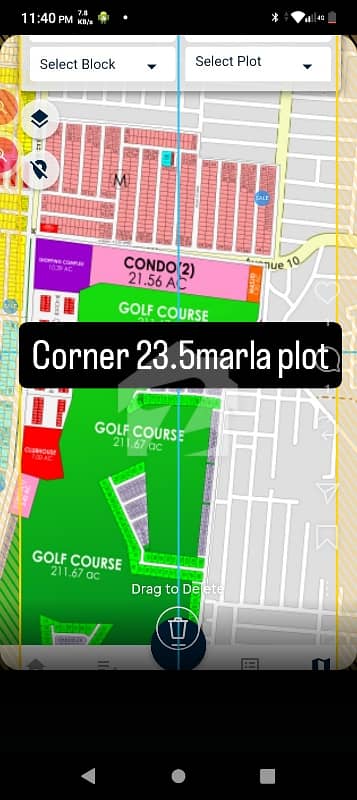 23.5 Marla Plot Phase 6 Near Raya For Sale In DHA Lahore. Direct Owner 1on1 Meeting