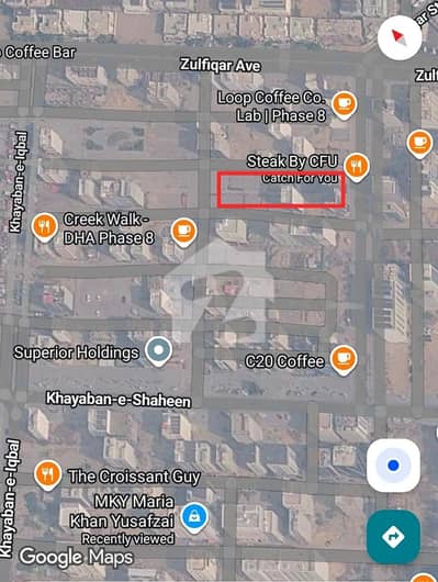 ڈی ایچ اے فیز 8 ڈی ایچ اے ڈیفینس,کراچی میں 4 مرلہ کمرشل پلاٹ 15.0 کروڑ میں برائے فروخت۔ ڈی ایچ اے فیز 8 ڈی ایچ اے ڈیفینس,کراچی میں 4 مرلہ کمرشل پلاٹ 15.0 کروڑ میں برائے فروخت۔