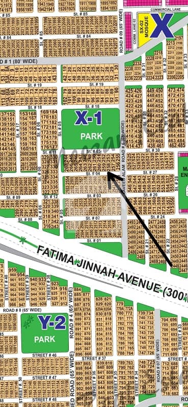 DHA Multan Sector X 1 Kanal Residential Plot Near To Park, Masjid And Commercial.