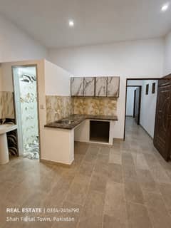 Brand New Ground Floor Portions for Rent in Gulistan-e-Malir | 1 & 2 Bed Options (Cylinder used)