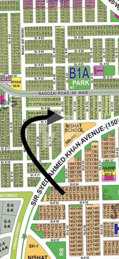 Corner Prime Location Plot Near To Park Near To Main Boulevard Investor Rate Available For Sale In DHA Multan