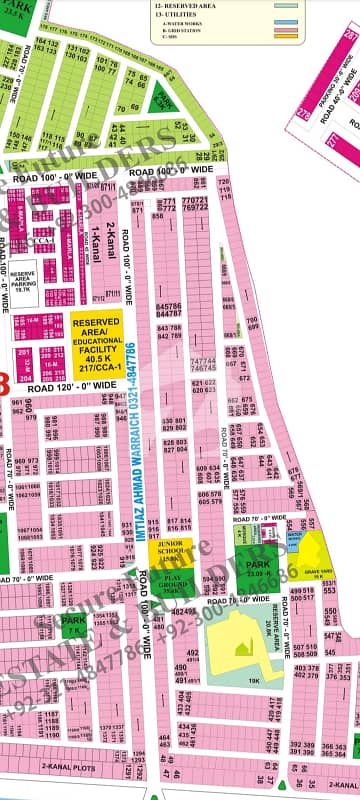 Plot For Sale Phase 8 T Block Prime Location Plot Available