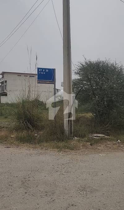A proper corner plot available for sale in CDA Sector i-14/2 Islamabad