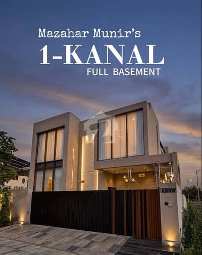 1 KANAL FULL BASEMENT FULLY FURNISHED. POOL+CENIMA HOUSE FOR RENT