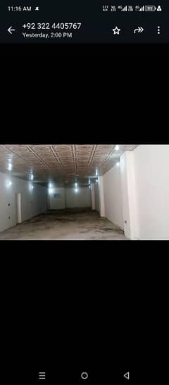 6 Marla Hall for rent  All facilities available  Good location
