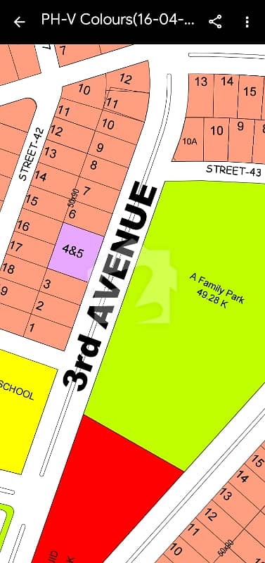 DHA Islamabad Phase 5 | Sector A | 3rd Avenue 1 Kanal Residential Plot Available for Sale