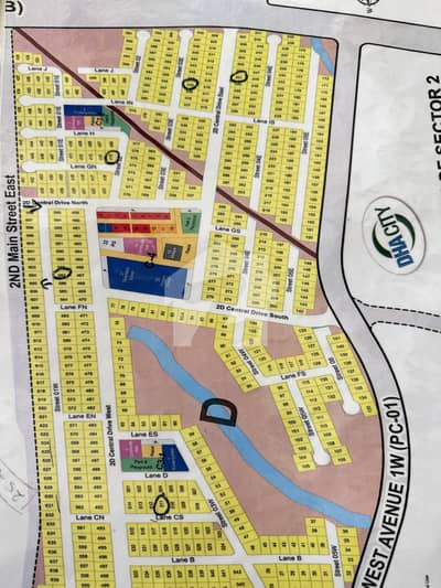 500 Yards Plot For Sale In DHA CITY SECTOR 2D