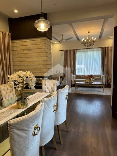 1 Kanal slightly use modern house available for rent in dha phase 5 hot location near to lums university