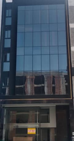 8 Marla Brand New Commercial Building For Rent Lift Installed Prime Location Near Main Road Near Dolmen Mall Near Alfatah Store