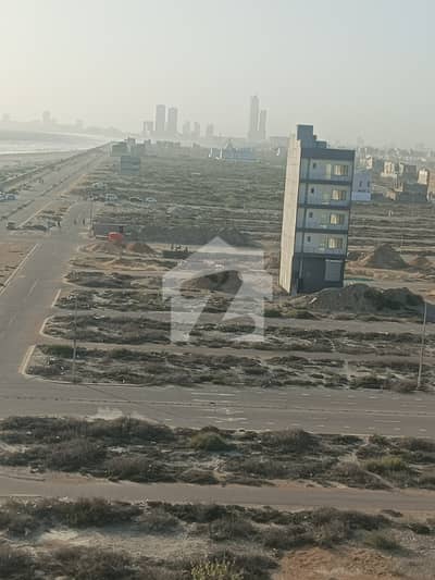 100 Yard Commercial plot Sea facing prime location Available in Dha