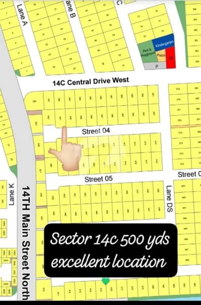 DHA CITY KARACHI SECTOR 14C 500 YARD FOR SALE DHA CITY KARACHI SECTOR 14C 500 YARD FOR SALE