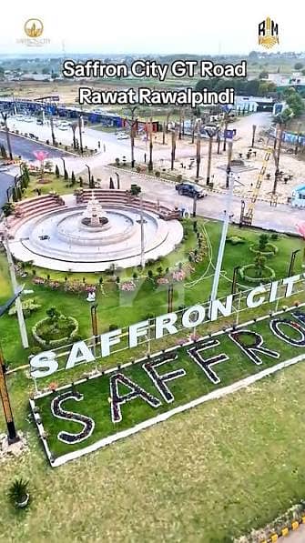 سیفران سٹی جی ٹی روڈ,راولپنڈی میں 5 مرلہ رہائشی پلاٹ 45.0 لاکھ میں برائے فروخت۔