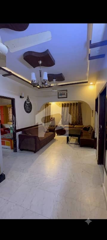 3 Bed DD Park Facing Apartment For Sale In Kehkashan Terrace Gulistan E Johar Block 13