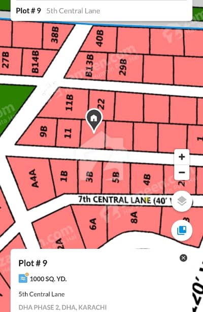 CHANCE DEAL PLOT 1000 YARD IN PRIME LOCATION OF PHASE 2 NEAR ABUBAKR MASJID