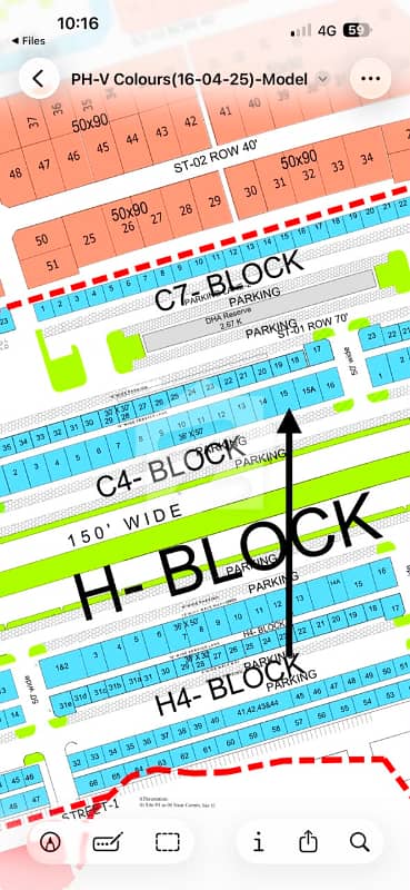 Prime Location Commercial Plot in DHA 5