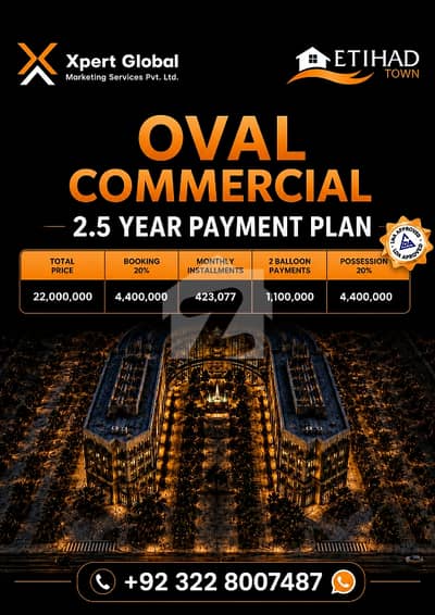 OVAL COMMERCIAL CORNER PLOT AVAILABLE AT PRIME LOCATION OVAL COMMERCIAL CORNER PLOT AVAILABLE AT PRIME LOCATION