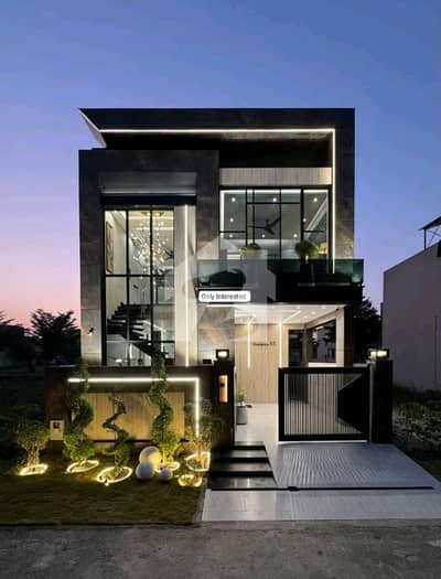 5 Marla House Available For Rent In DHA Phase 9 Town Ideal Location Block A Modern House