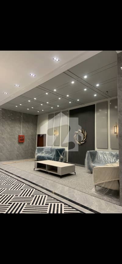 Flat available for rent in highrise building at prime location