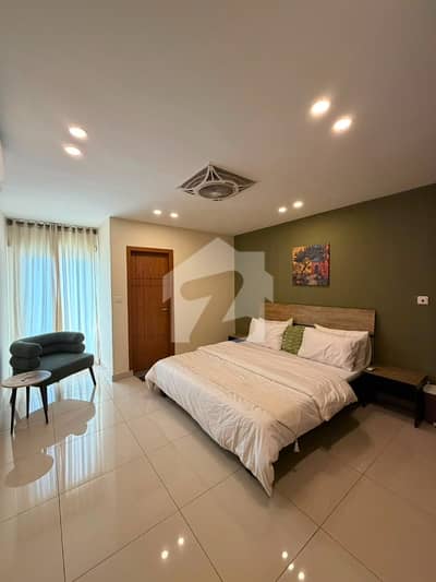 1 BHK Brand New Fully Furnished Apartment Available For Rent In Kazani Heights Islamabad