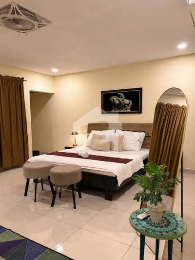 1 BHK Brand New Fully Furnished Apartment Available For Rent In Kazani Heights Islamabad