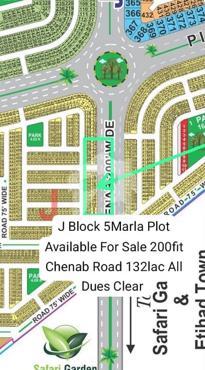 J Block 200fit Chenab Road 5MARLA Plot Available For Sale Near Round About 150fit Pine Avenue Road Near Etihad Town Phase3 and Phase4 Best Location Sami Commercial J Block 200fit Chenab Road 5MARLA Plot Available For Sale Near Round About 150fit Pine Avenue Road Near Etihad Town Phase3 and Phase4 Best Location Sami Commercial