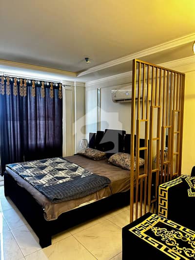 Luxury Studio Furnished Apartment For Rent In Sector E Bahria Town Lahore