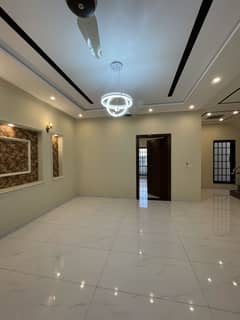 10 Marla Tile floor Basement on main boulevard of wapda town