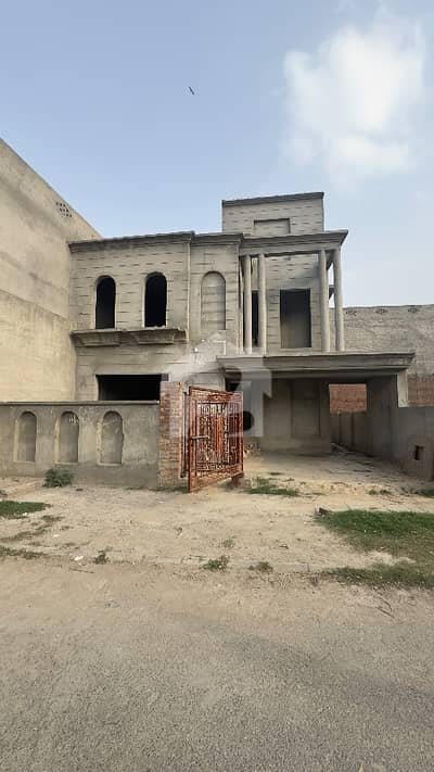 10 Marla Grey Structure House With  basement For sale on investors Rate
