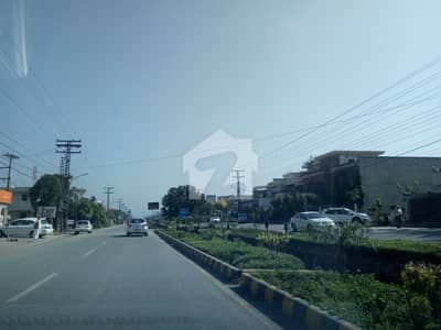 1 Kanal On Main Boulevard Wapda Town 100 Feet Road Semi Commercial Plot Available For Sale
