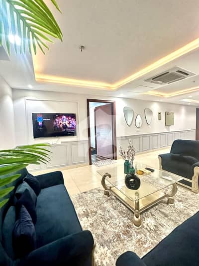 Two bed Fully Furnished luxury Apartment rent in reasonable budget serious client