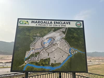 10 Marla Plot for Sale Margalla Enclave Islamabad