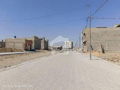 80 Sq yard West open plot for sale gold block