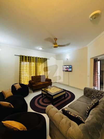 Furnished 235 Square Yard 3 Bedrooms Luxury Villa Is Available FOR RENT 14 Km From Entrance Of BTK 3 Bed DD Lounge 1 Kitchen